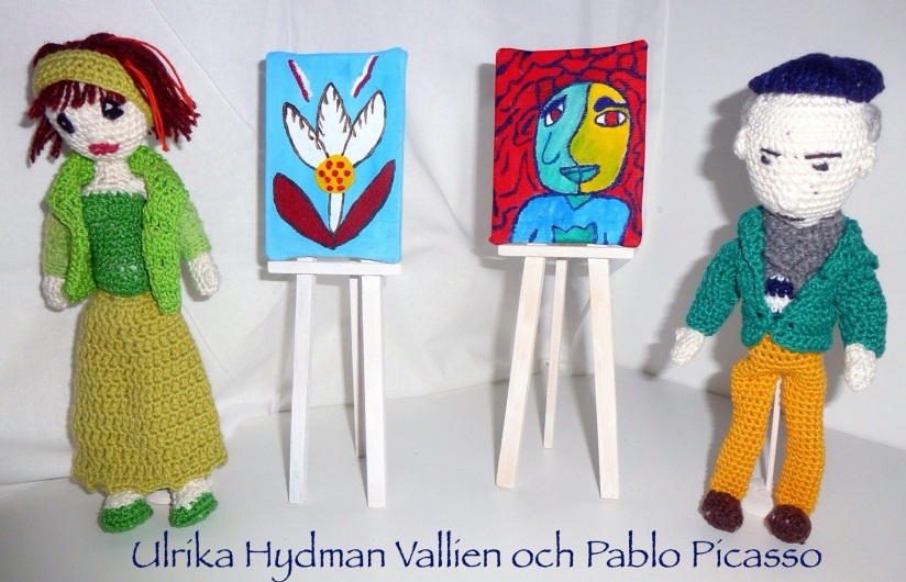 Ulrika Hydman Vallien & Pablo Picasso amigurumis